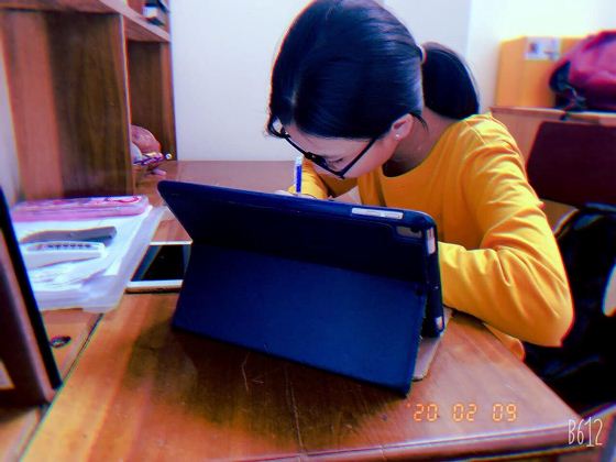 Kon Tum: Tránh dịch Corona, Trường THCS - THSP Lý Tự Trọng thực hiện tốt công tác dạy học online